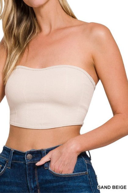 Seamless Padded Sweetheart Bandeau