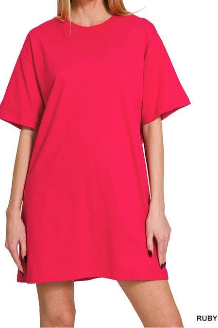 Cotton T-Shirt Dress