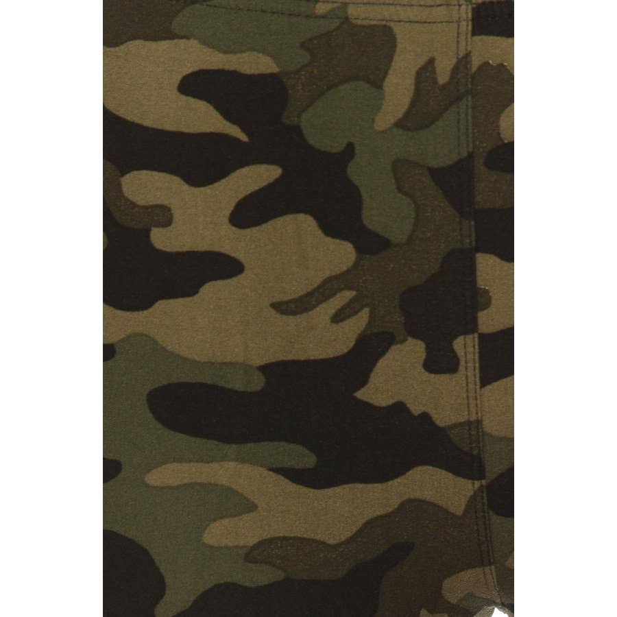 Butter Soft Camo Bike Shorts