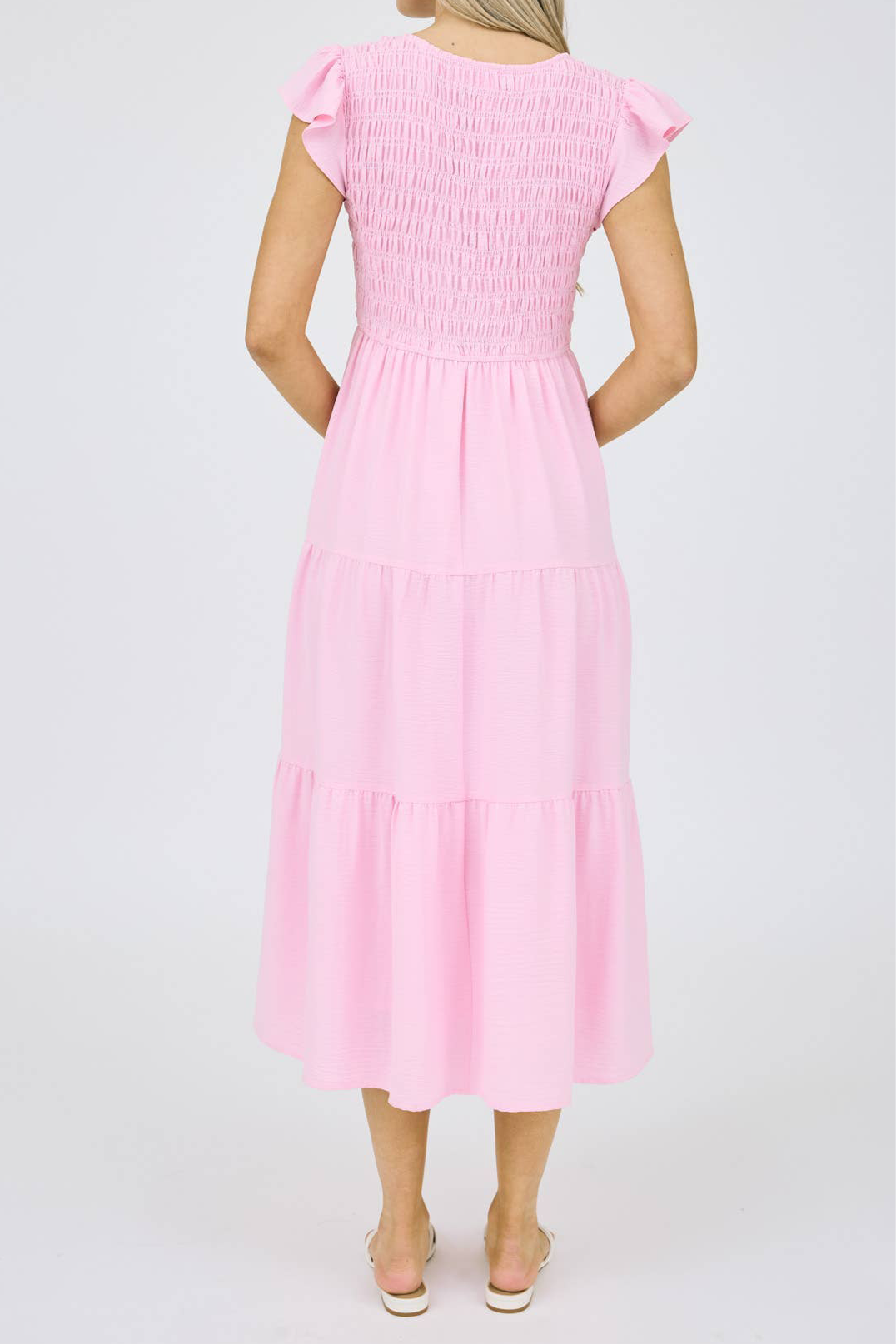 Dream Fit Smocked Midi Dress