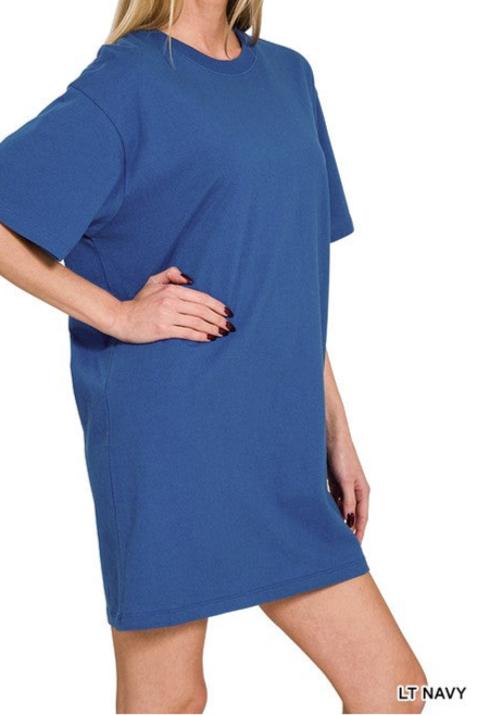 Cotton T-Shirt Dress