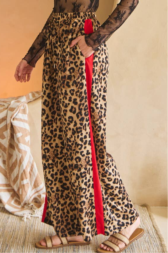 Leopard Printed Pants
