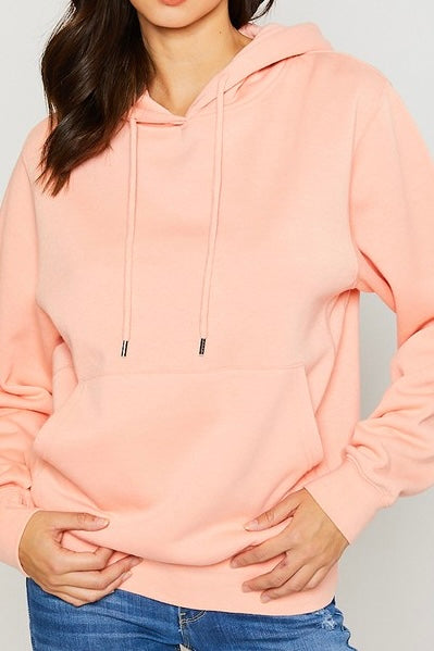 Fleece Boyfriend Pullover Hoodie