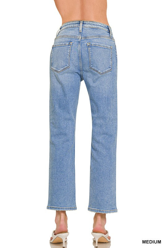 Classic Slim Straight Crop