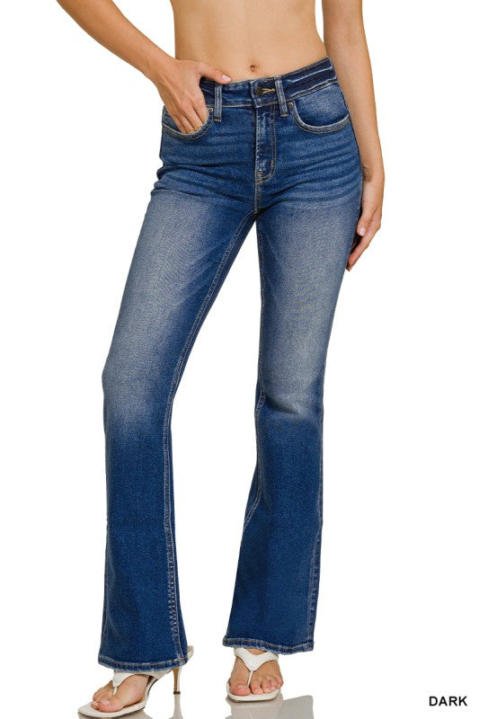 Dark Wash Bootcut Jeans
