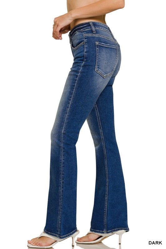 Dark Wash Bootcut Jeans