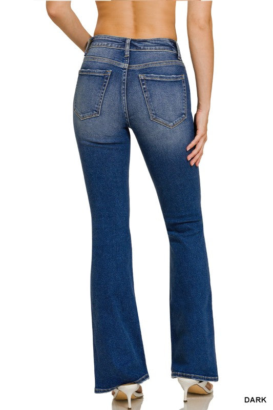 Dark Wash Bootcut Jeans