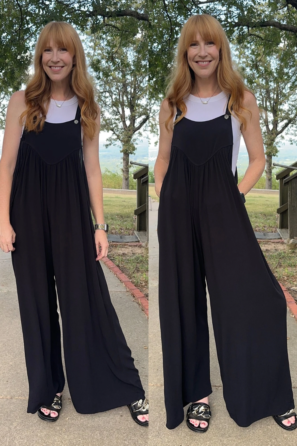 Woven Rayon Crepe Overalls