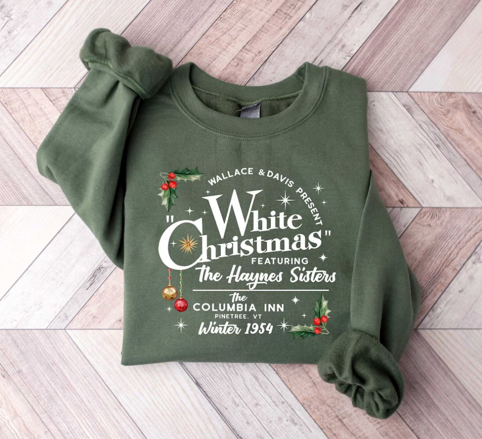 White Christmas Movie Sweatshirt