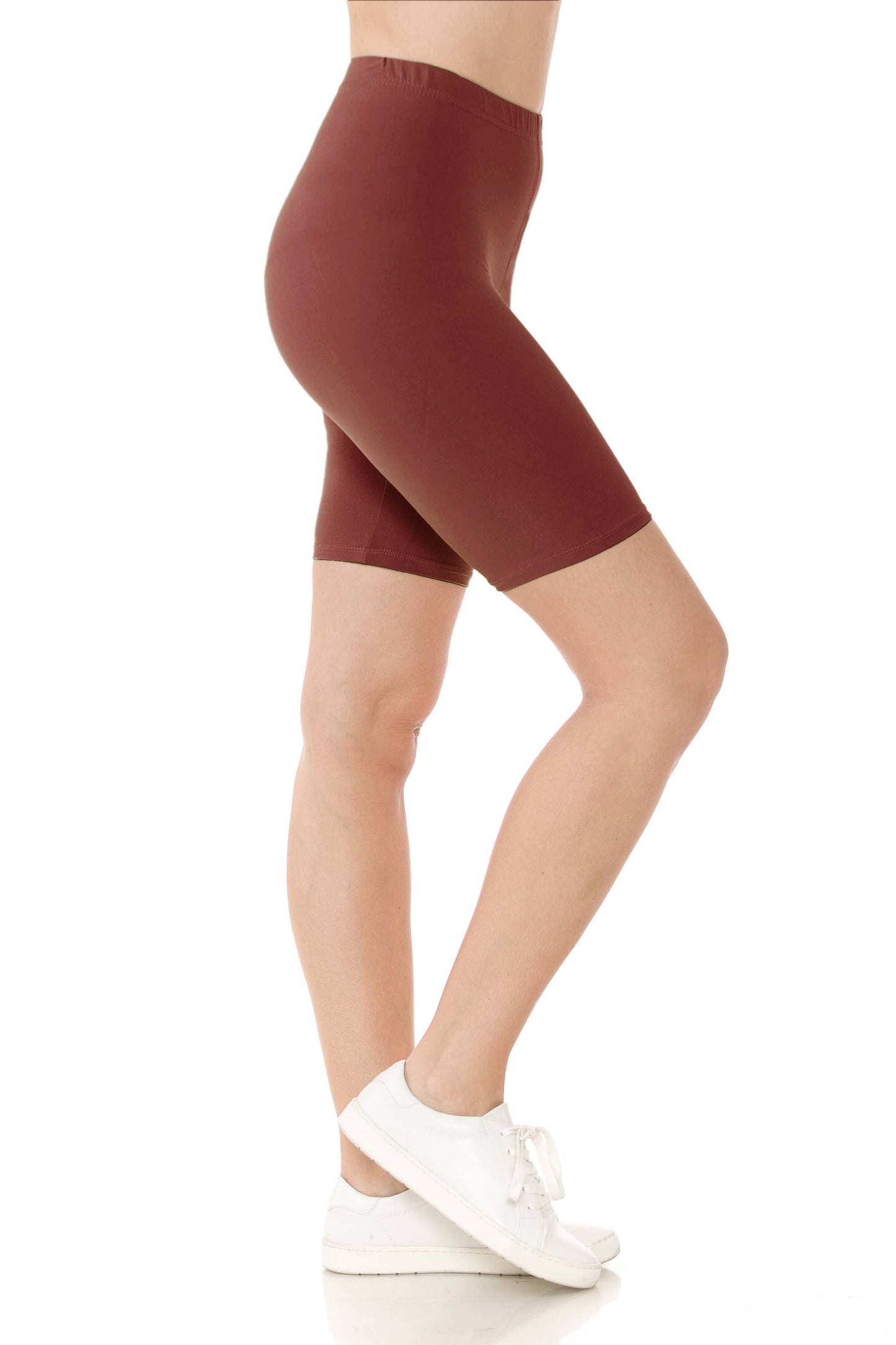 Butter Soft Solid Biker Shorts