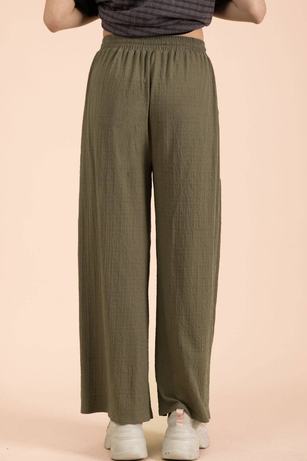 Wide Leg Comfy Knit Pants