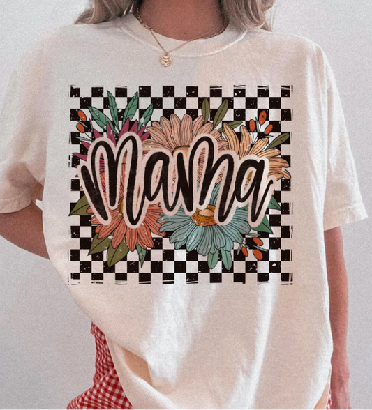 Retro Mama Checkers Shirt