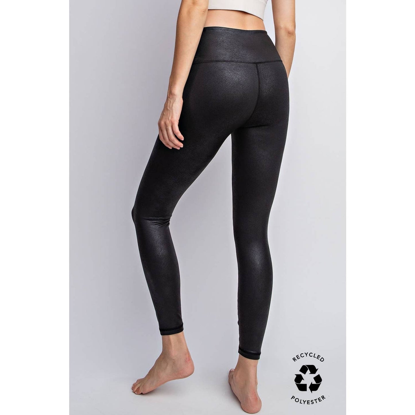 Faux Leather Look Leggings