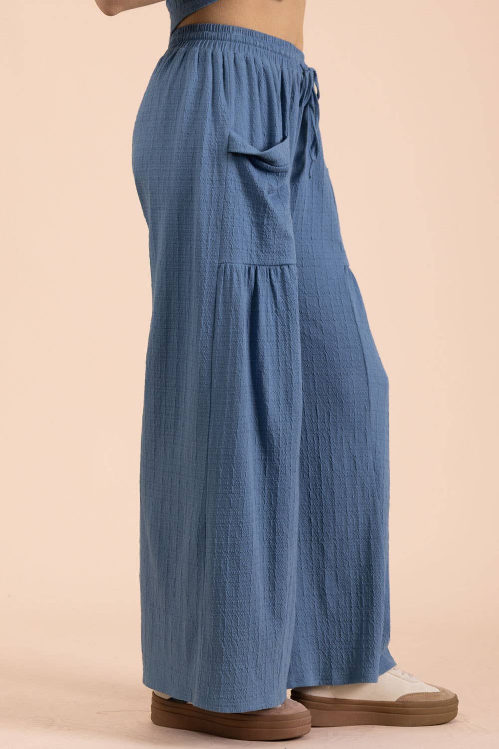 Wide Leg Comfy Knit Pants