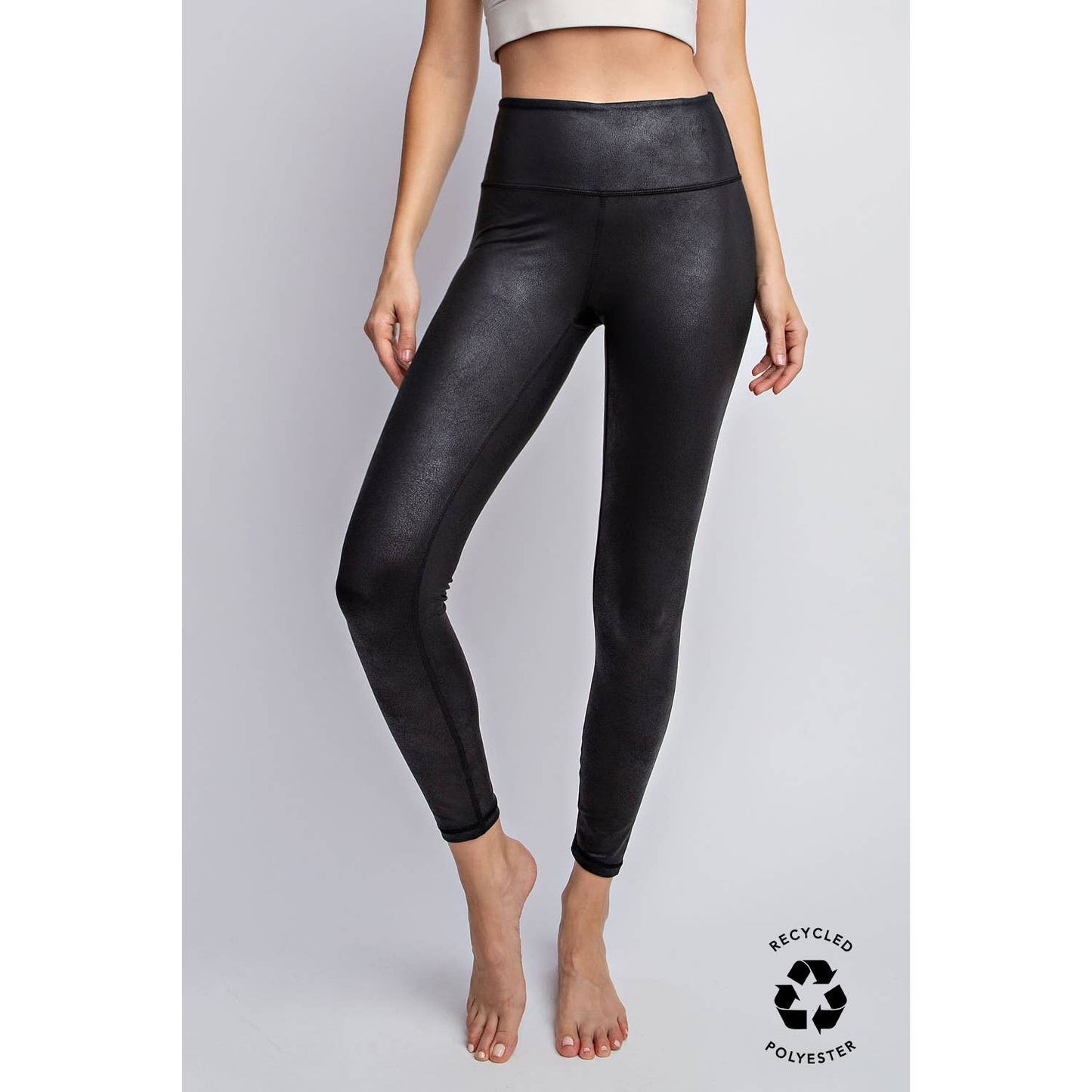 Faux Leather Look Leggings