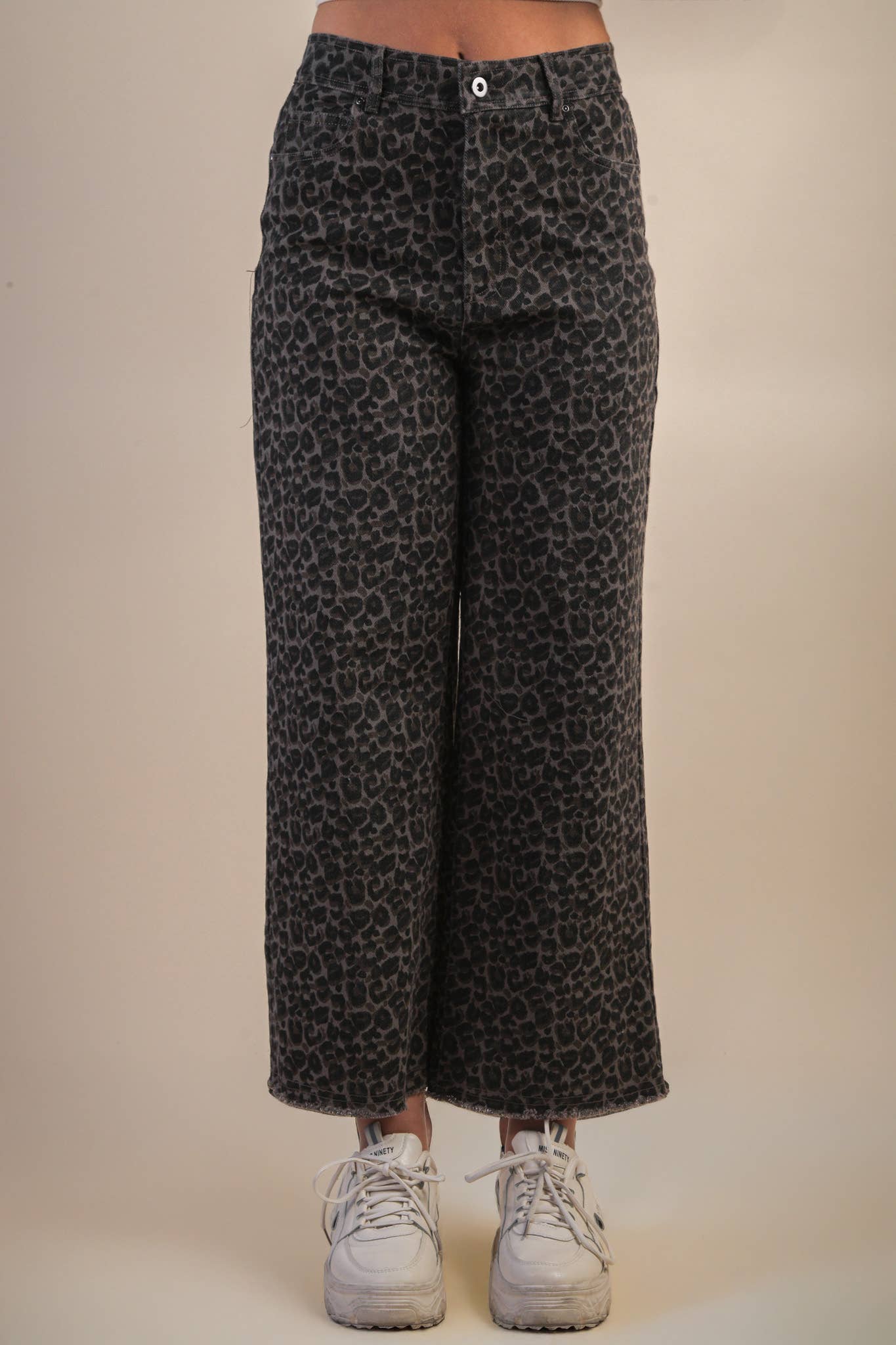 Straight Leopard Marine Pants