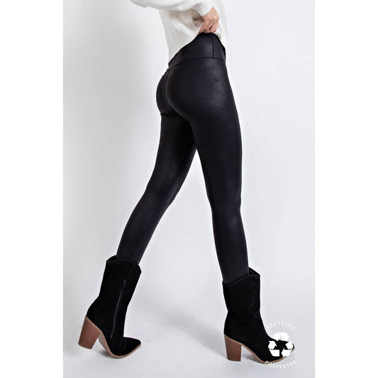 Faux Leather Look Leggings