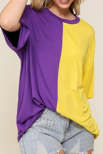 Color Block Spirit Tees