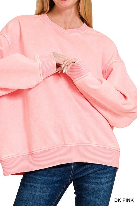 Oversized Pullover Sweatshirt
