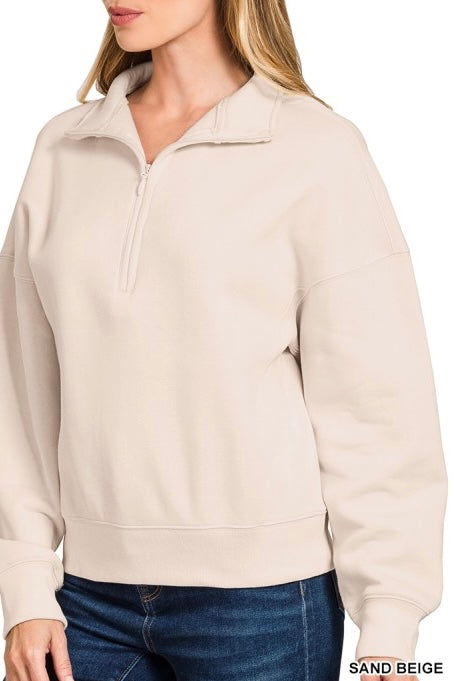 Fleece 1/2 Zip Pullover