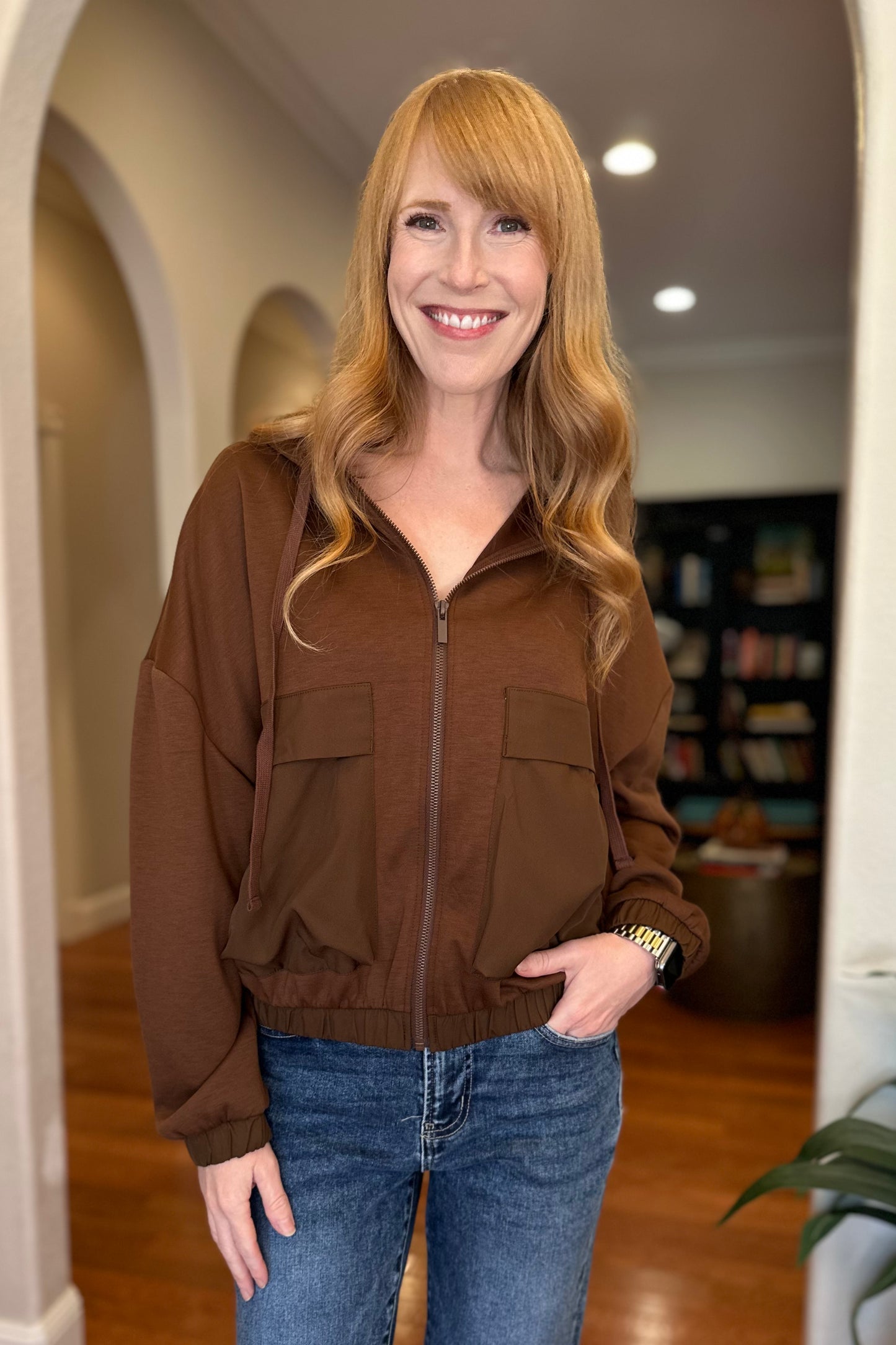 Cargo Pocket Scuba Hoodie