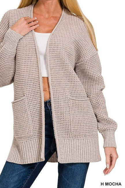 Low Gage Open Cardigan
