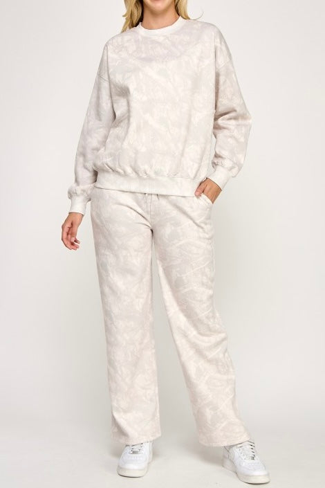Camo Slouchy Sweatset