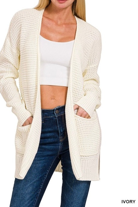 Low Gage Open Cardigan