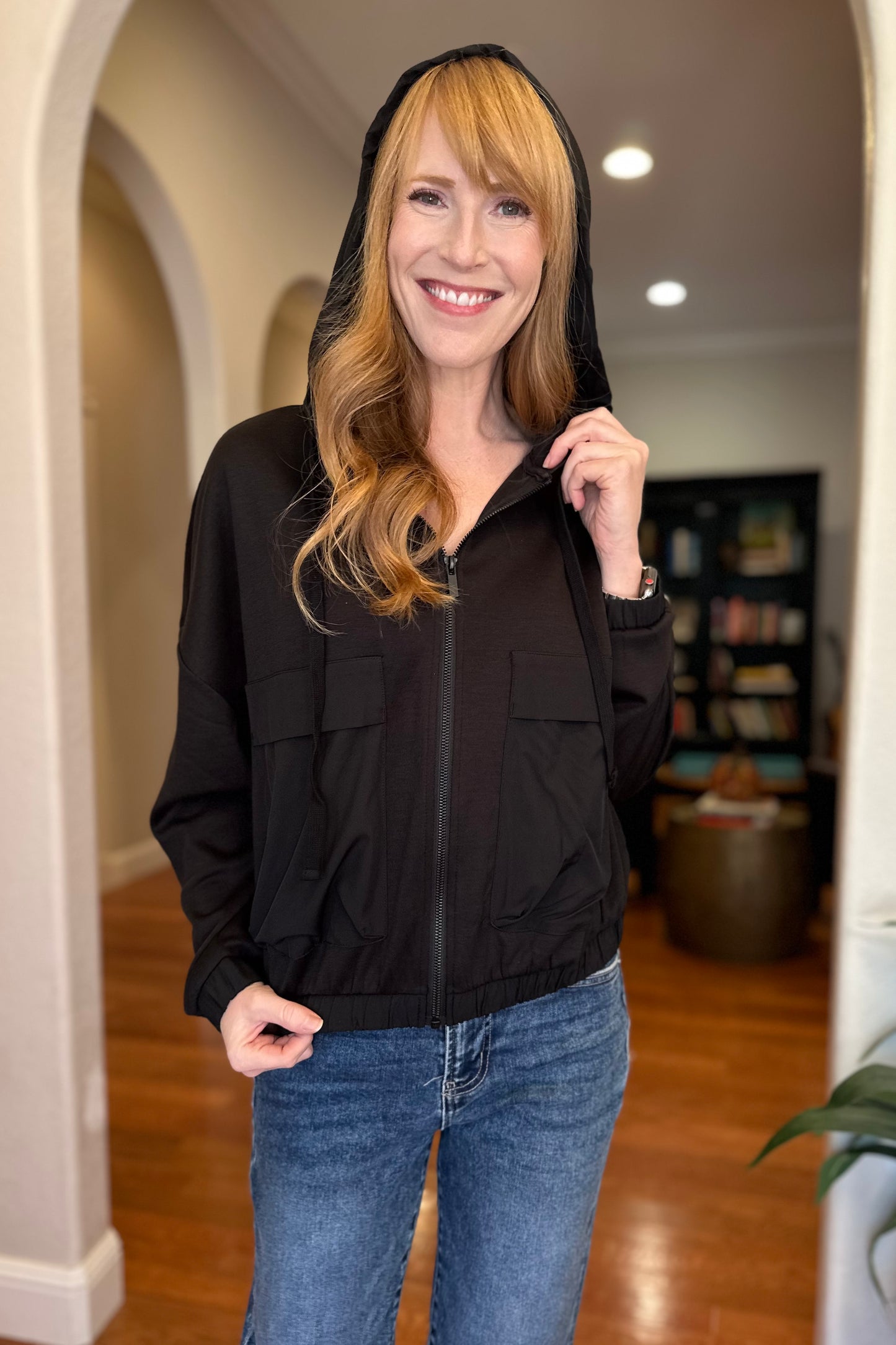 Cargo Pocket Scuba Hoodie