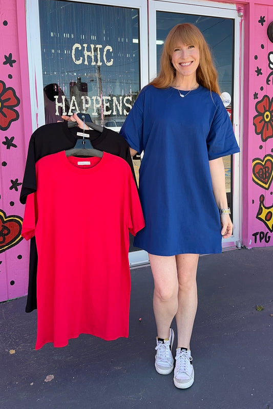 Cotton T-Shirt Dress