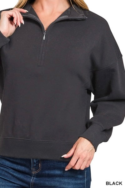 Fleece 1/2 Zip Pullover