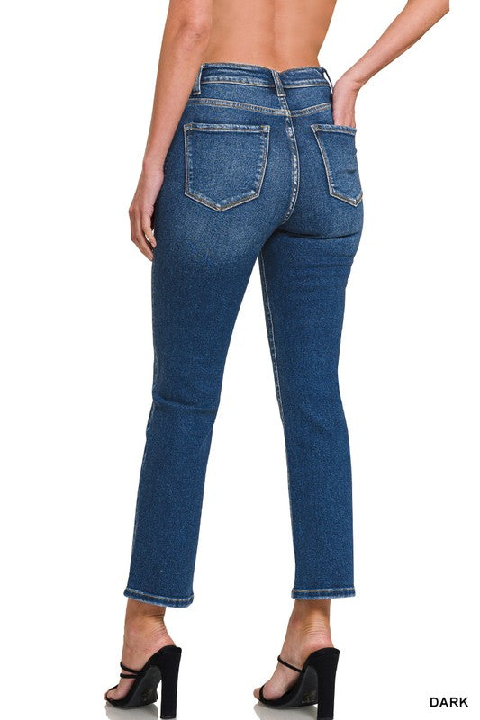 Classic Slim Straight Crop
