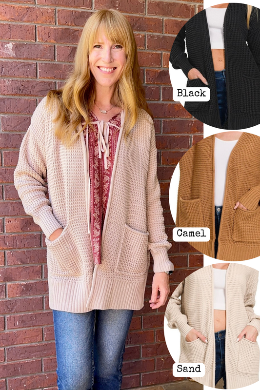 Low Gage Open Cardigan