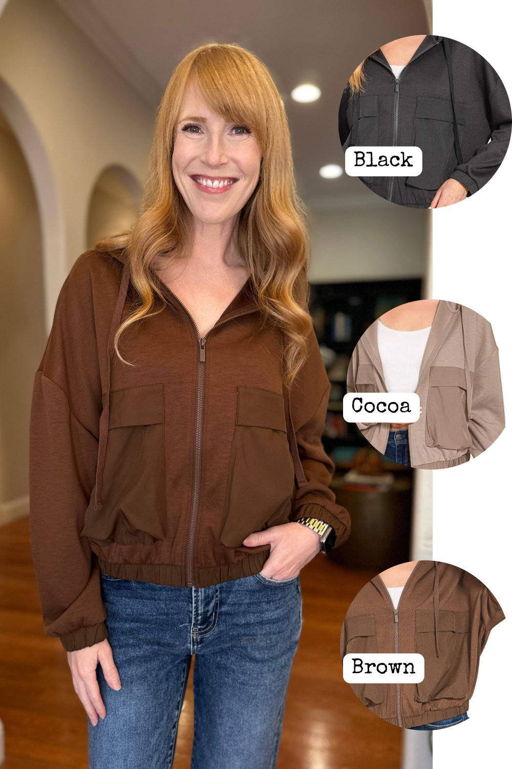 Cargo Pocket Scuba Hoodie