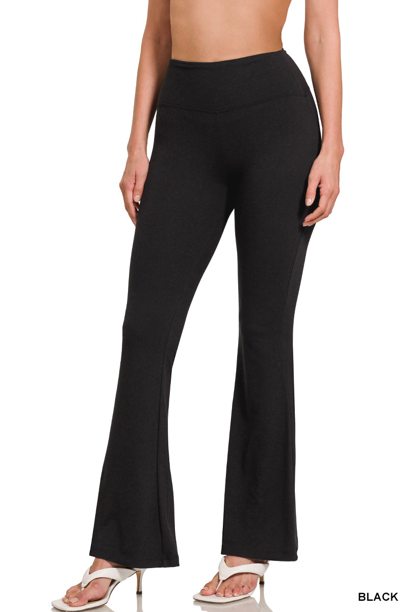 Zenana Butter Yoga Flare Pants