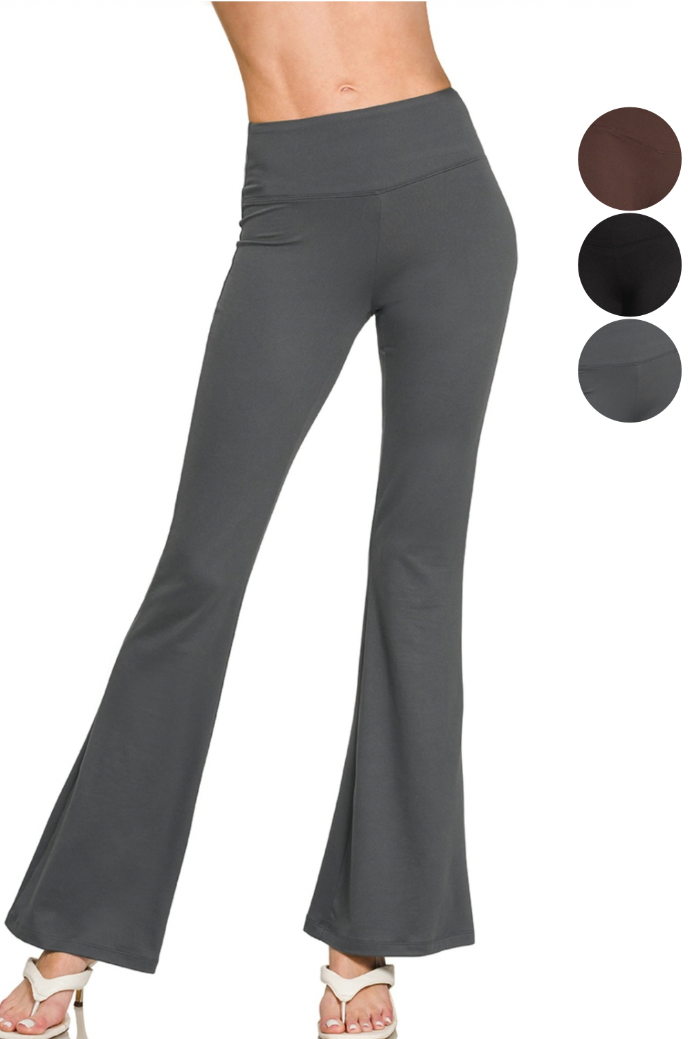 Zenana Butter Yoga Flare Pants